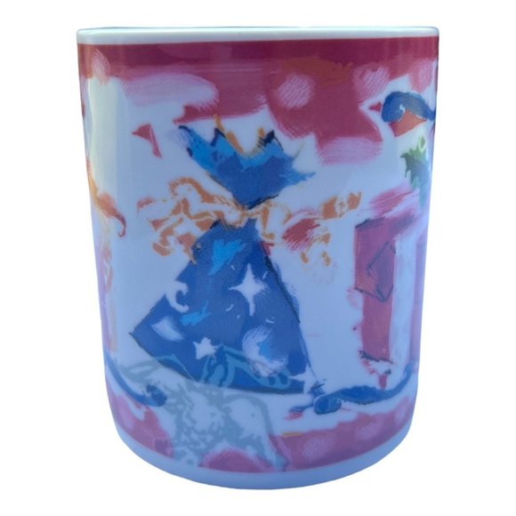 Starbucks Ceramic Christmas Coffee Mug by Deborah Reinhart NWOT - Picture 3 of 7